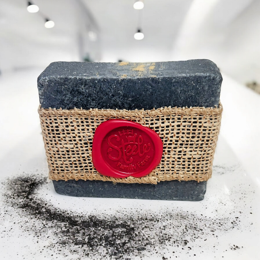 Black Gold Activated Charcoal Facial Bar With Goat Milk