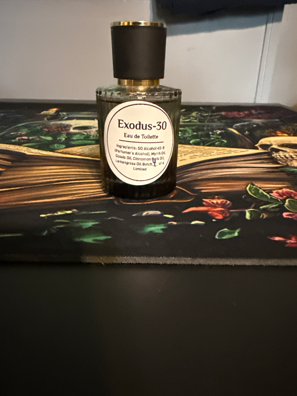 The Riot Act Exodus-30 Cologne — Small Batch Artisan Men's Cologne Cassia Myrrh Harriman TN