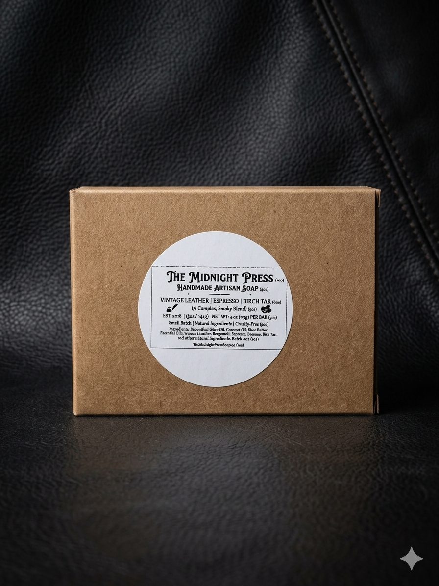 The Midnight Press Bar Soap
