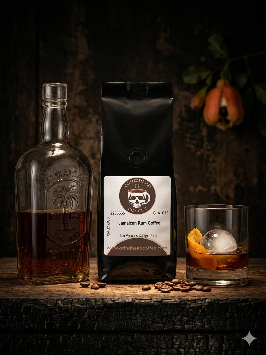 Grindhead Jamaican Rum Coffee