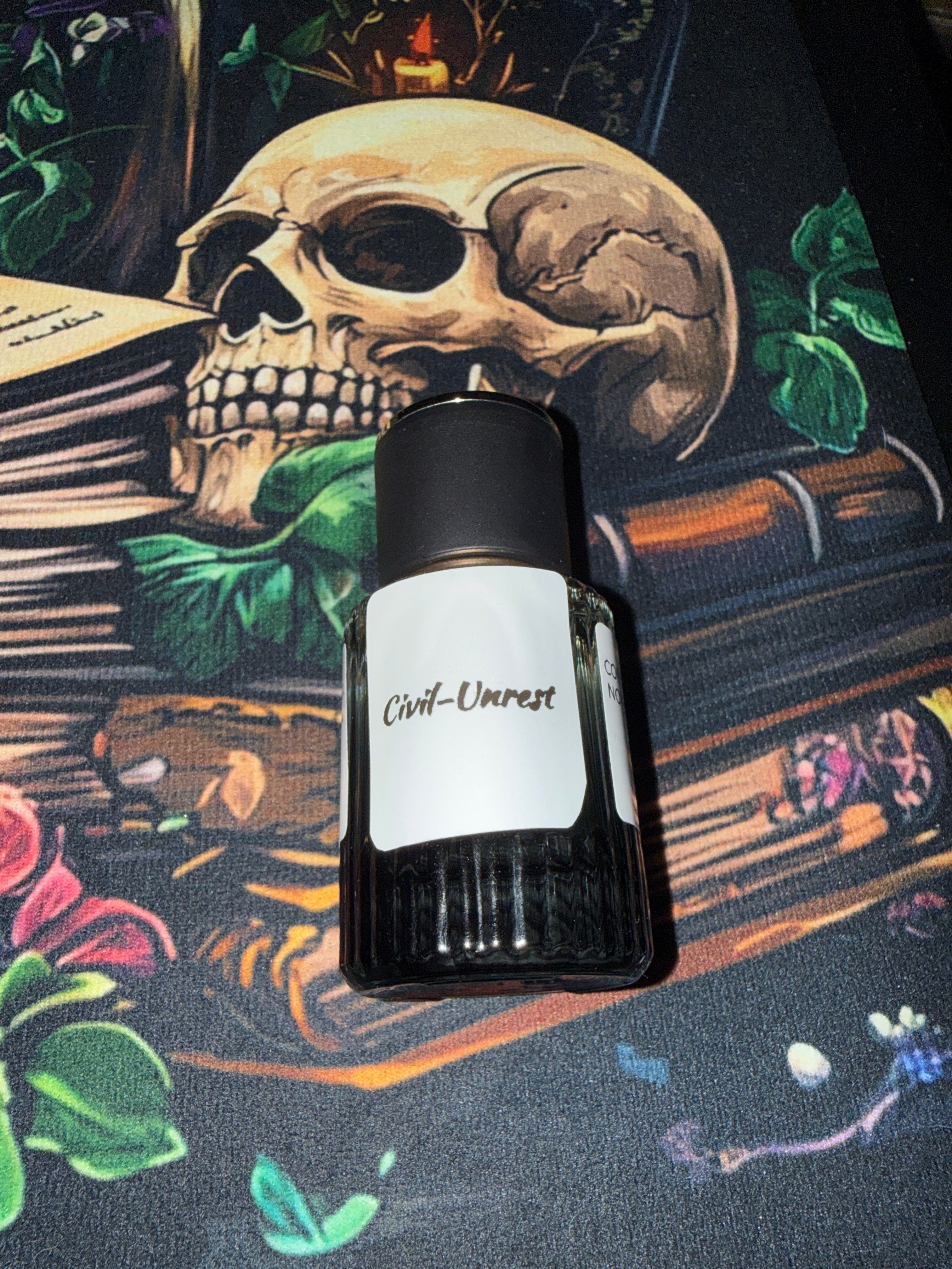 The Riot Act Civil Unrest Cologne — Small Batch Birch Tar Vetiver Men's Artisan Cologne