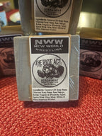 The Riot Act Berga-Mint Bar Soap — Heavy Duty Activated Charcoal Bergamot Men's Soap