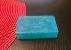 The Riot Act Blue Fracture Bar Soap — Handmade Cobalt Blue Glycerin Artisan Soap