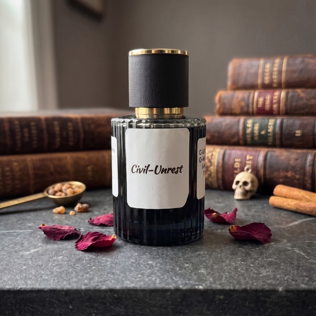 The Riot Act Civil Unrest Cologne — Small Batch Birch Tar Vetiver Men's Artisan Cologne