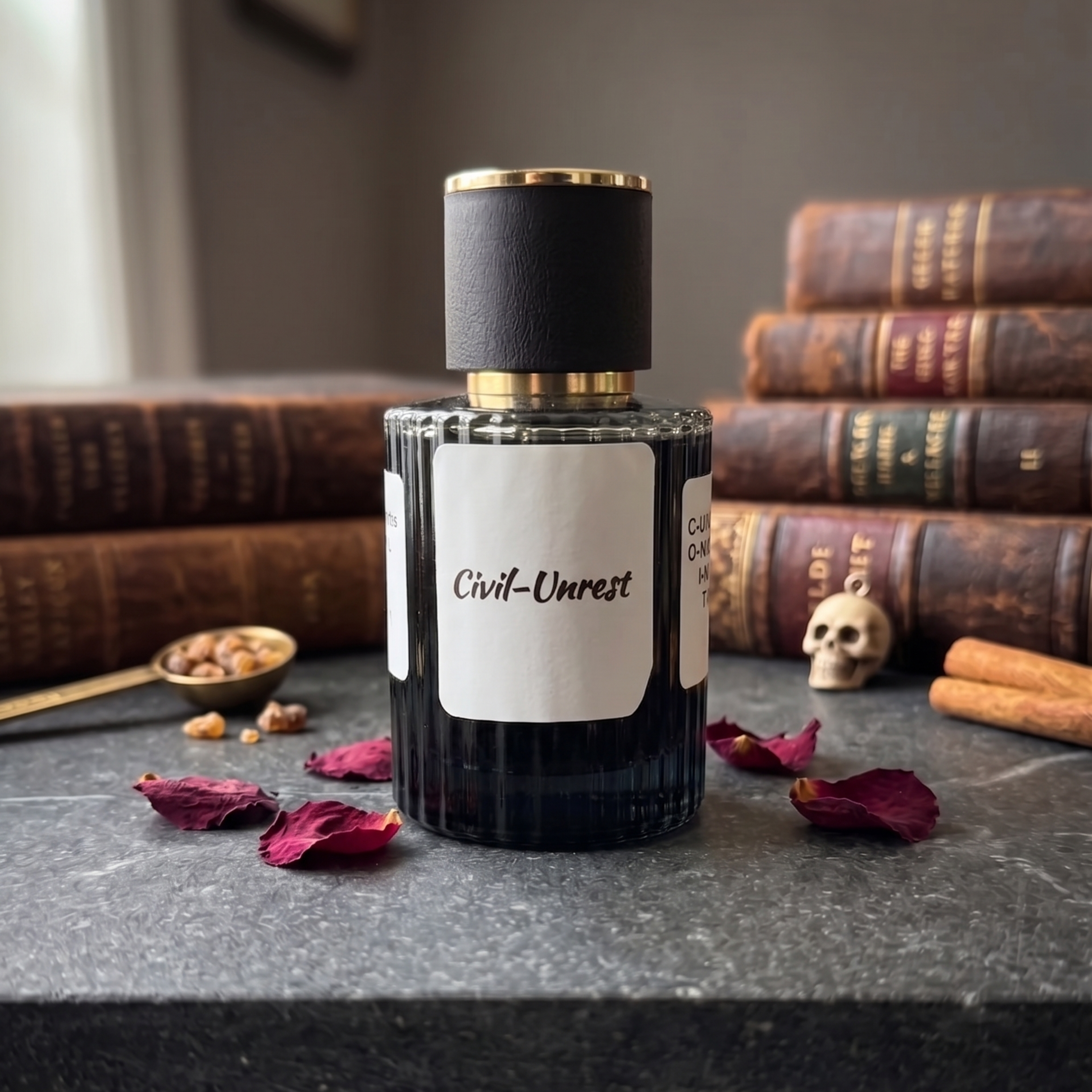 The Riot Act Civil Unrest Cologne — Small Batch Birch Tar Vetiver Men's Artisan Cologne