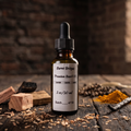 The Riot Act Burnt Bridges Beard Oil — Small Batch Cade Vetiver Men's Beard Oil