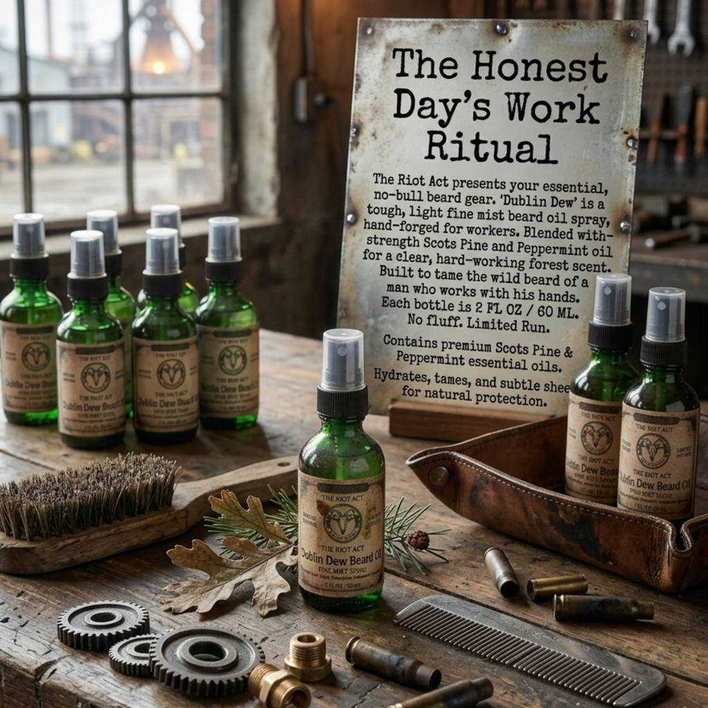 Dublin Dew Fine Mist Beard Oil 2oz