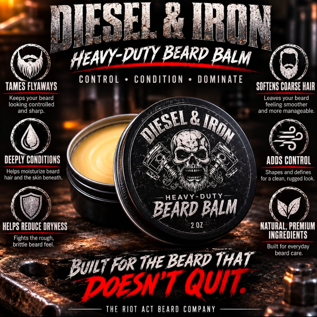 DIESEL & IRON — HEAVY-DUTY BEARD BALM
