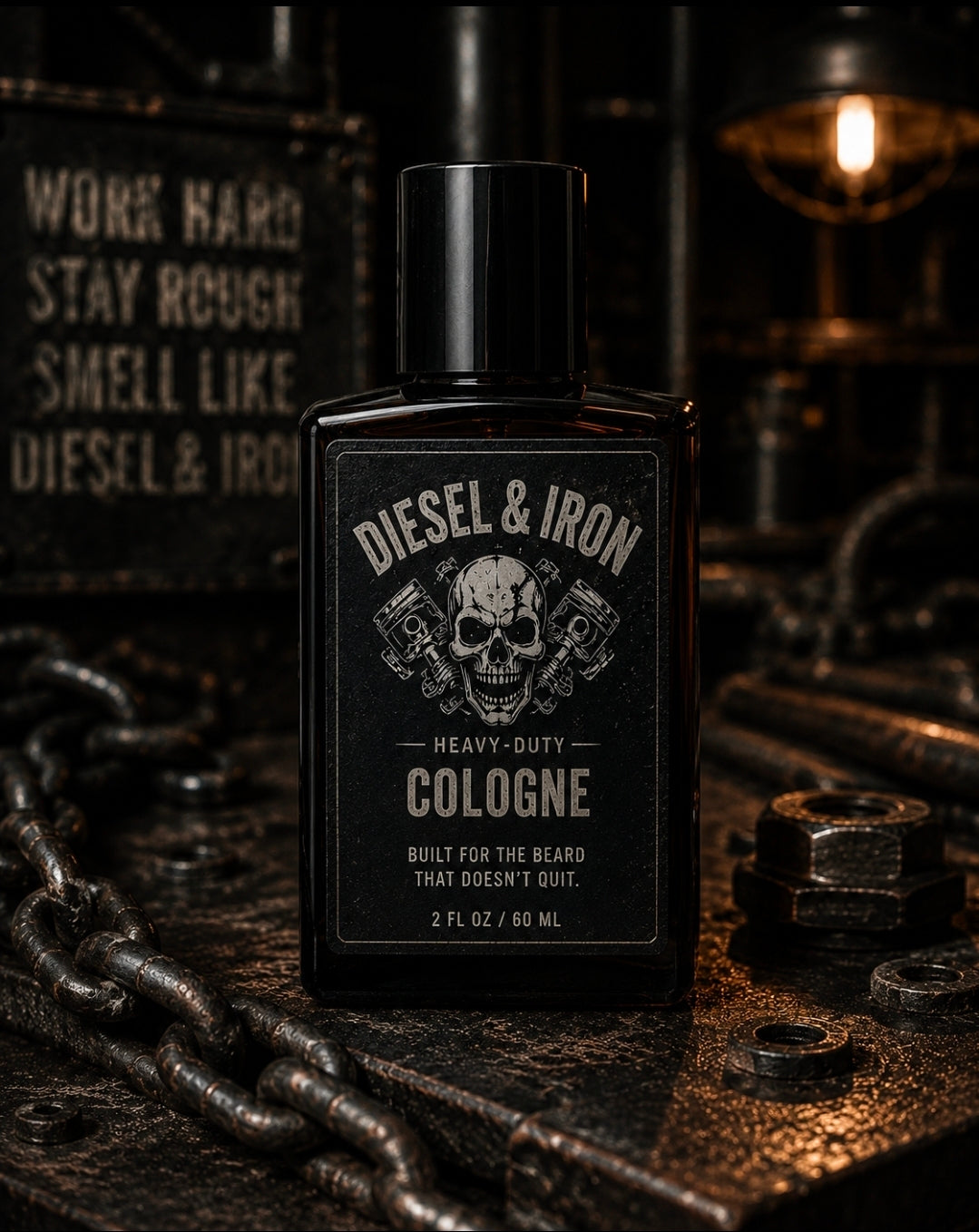 Diesel & Iron Men's Cologne | Heavy-Duty Signature Scent