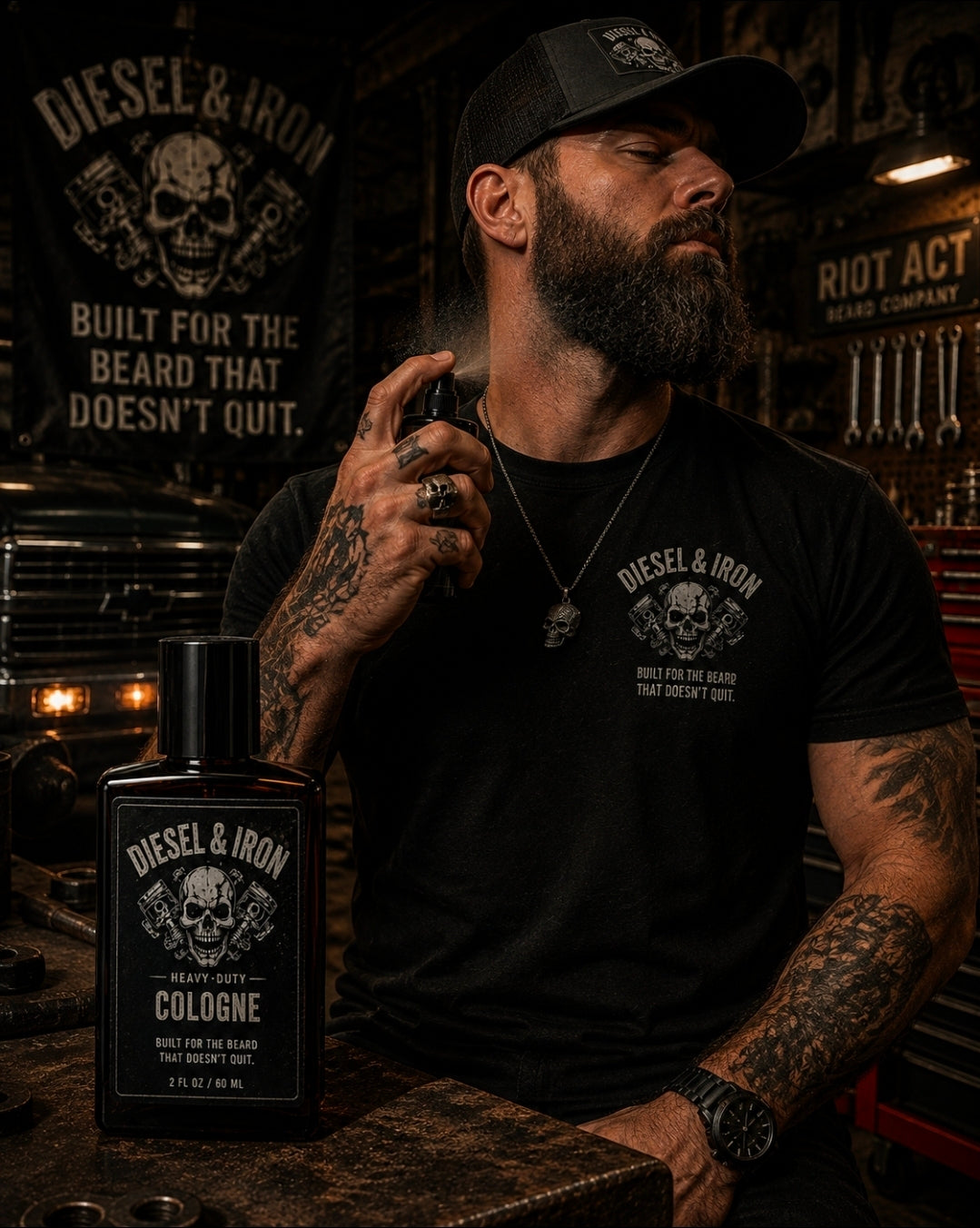 Diesel & Iron Men's Cologne | Heavy-Duty Signature Scent