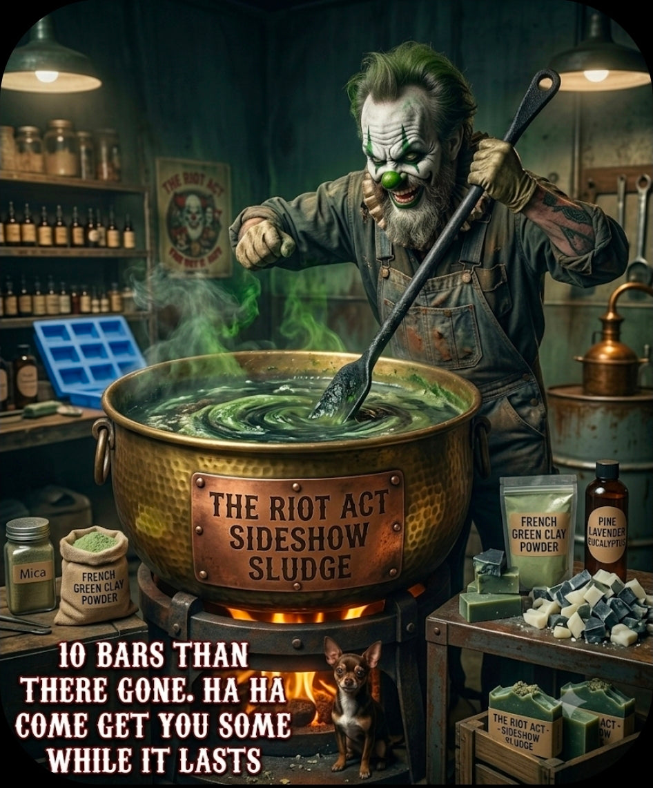 Sideshow Sludge Artisanal Soap Premium Blend