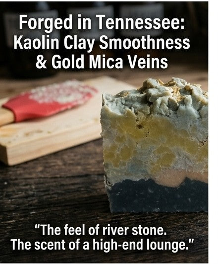 Smokey Mountain Gold Soap – Natural Handmade Soap Bar for Dry Skin, Daily Use & Deep Clean (Pre-Order)