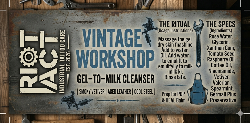 Vintage Workshop Gel-to-Milk Cleanser