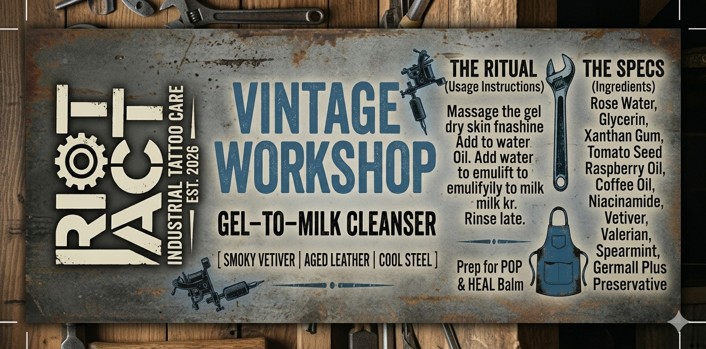 Vintage Workshop Gel-to-Milk Cleanser