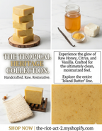 Island Butter Artisan Soap Block – Tropical Heritage Collection