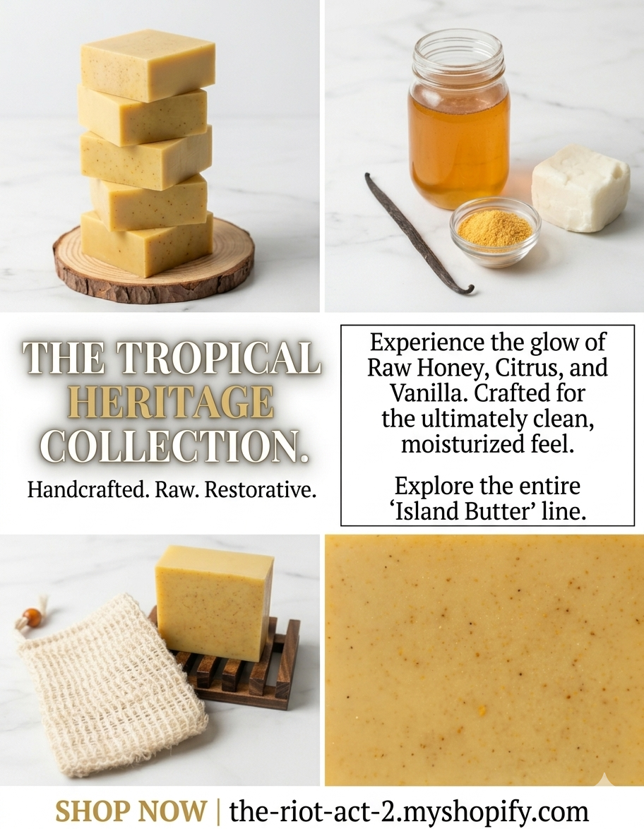 Island Butter Artisan Soap Tropical Heritage
