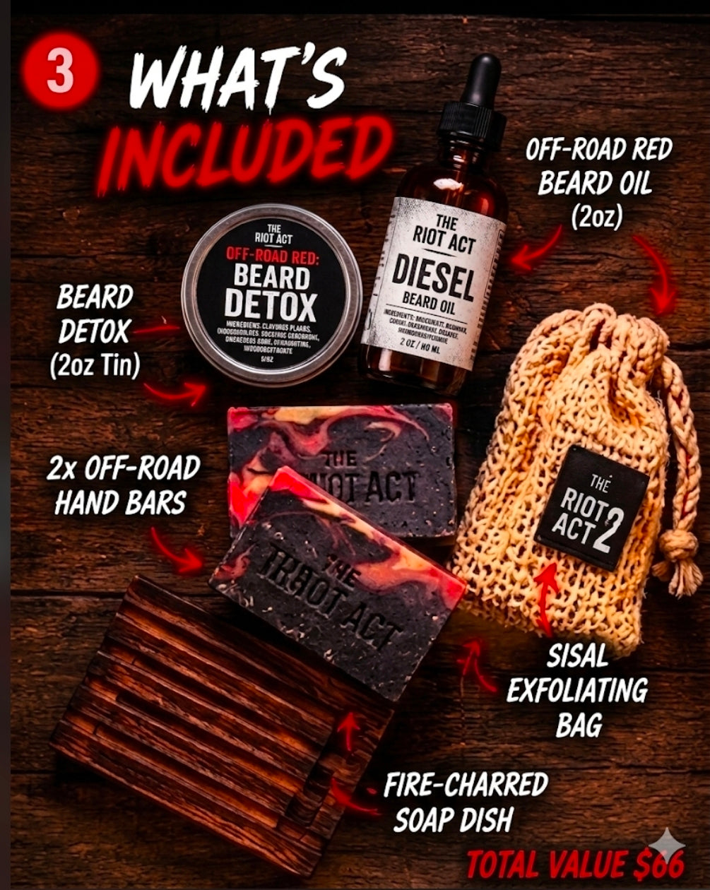 OFF-ROAD SURVIVAL SYSTEM
Shop Grade Full Routine