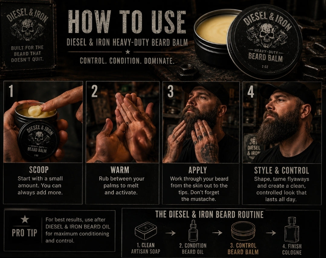 DIESEL & IRON — HEAVY-DUTY BEARD BALM