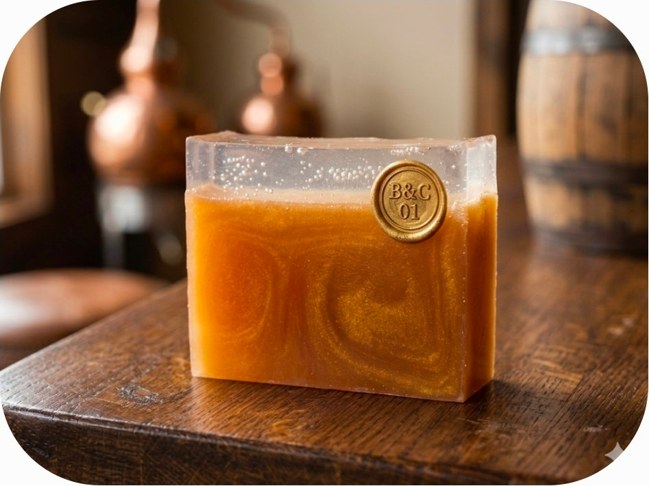 Bourbon Cola Seltzer Artisan Soap Bars Elite