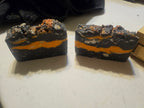 IRON SLAG: Heavy-Duty Industrial Grit Soap | Activated Charcoal & Dead Sea Mud