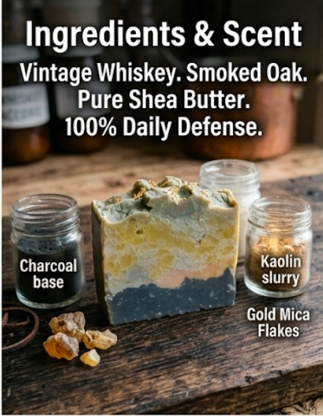 Smokey Mountain Gold Soap – Natural Handmade Soap Bar for Dry Skin, Daily Use & Deep Clean (Pre-Order)