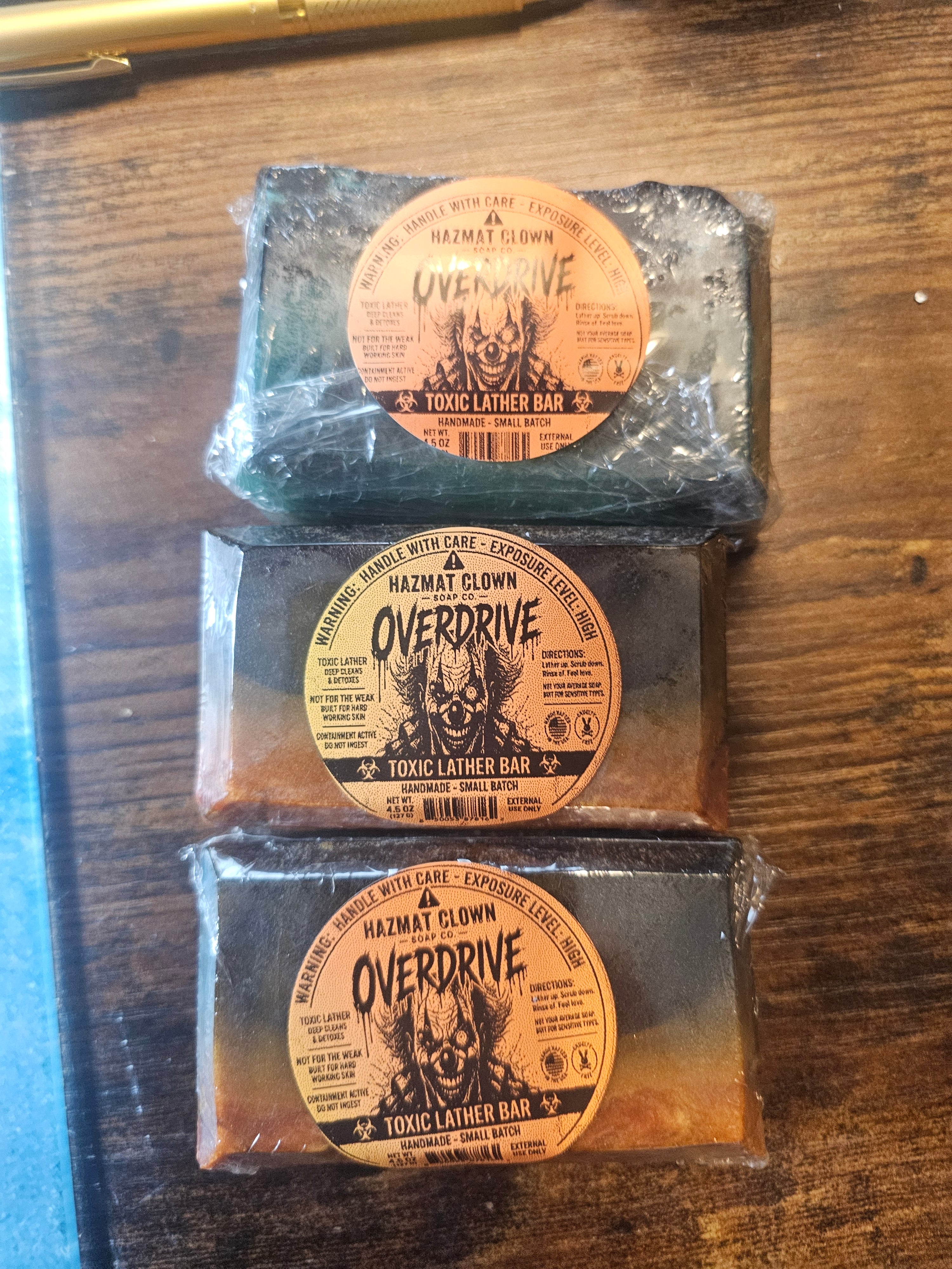 Hazmat Overdrive Soap Bar 4.5oz