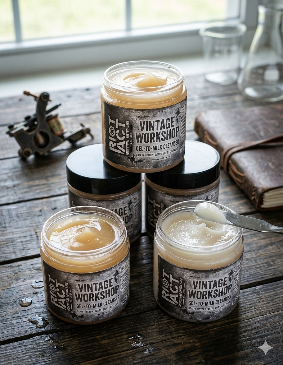 Vintage Workshop Gel-to-Milk Cleanser