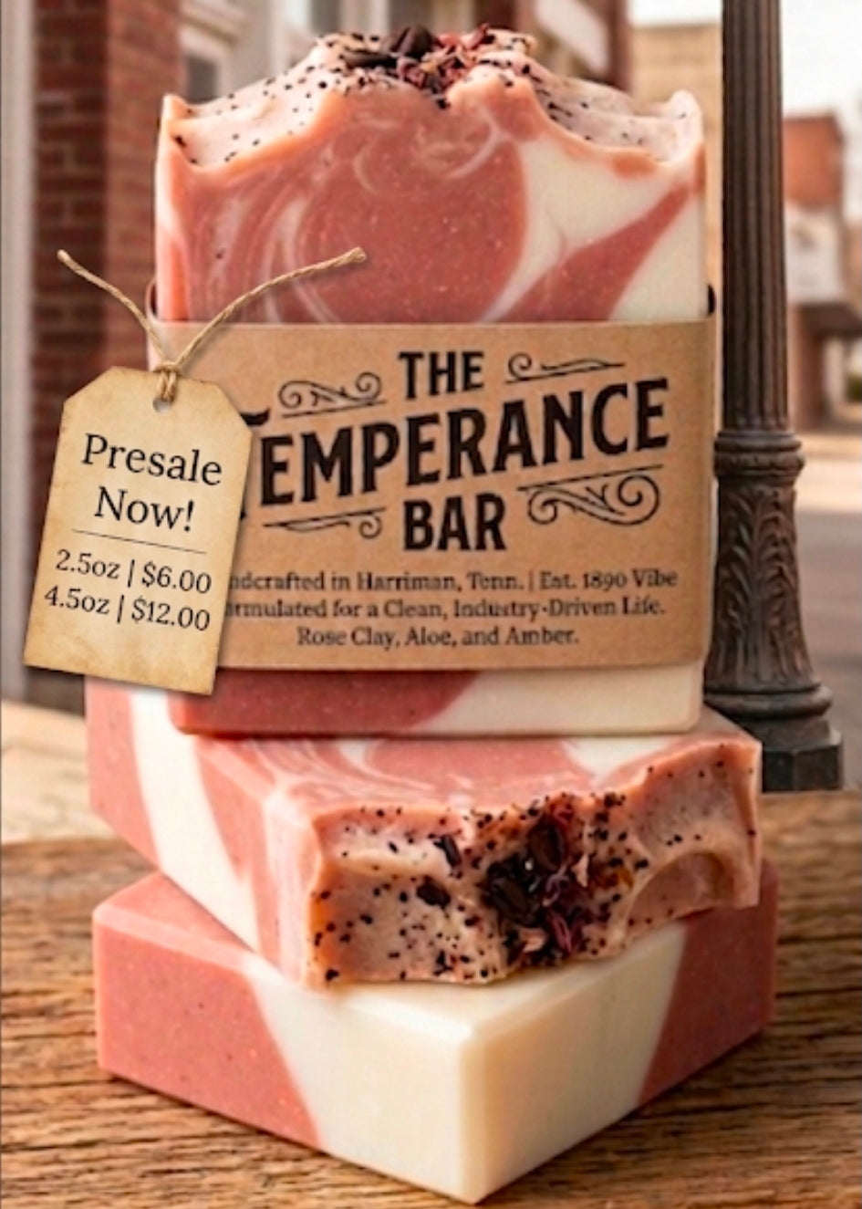 The Temperance Bar | Cold Process Soap available 4th of july
