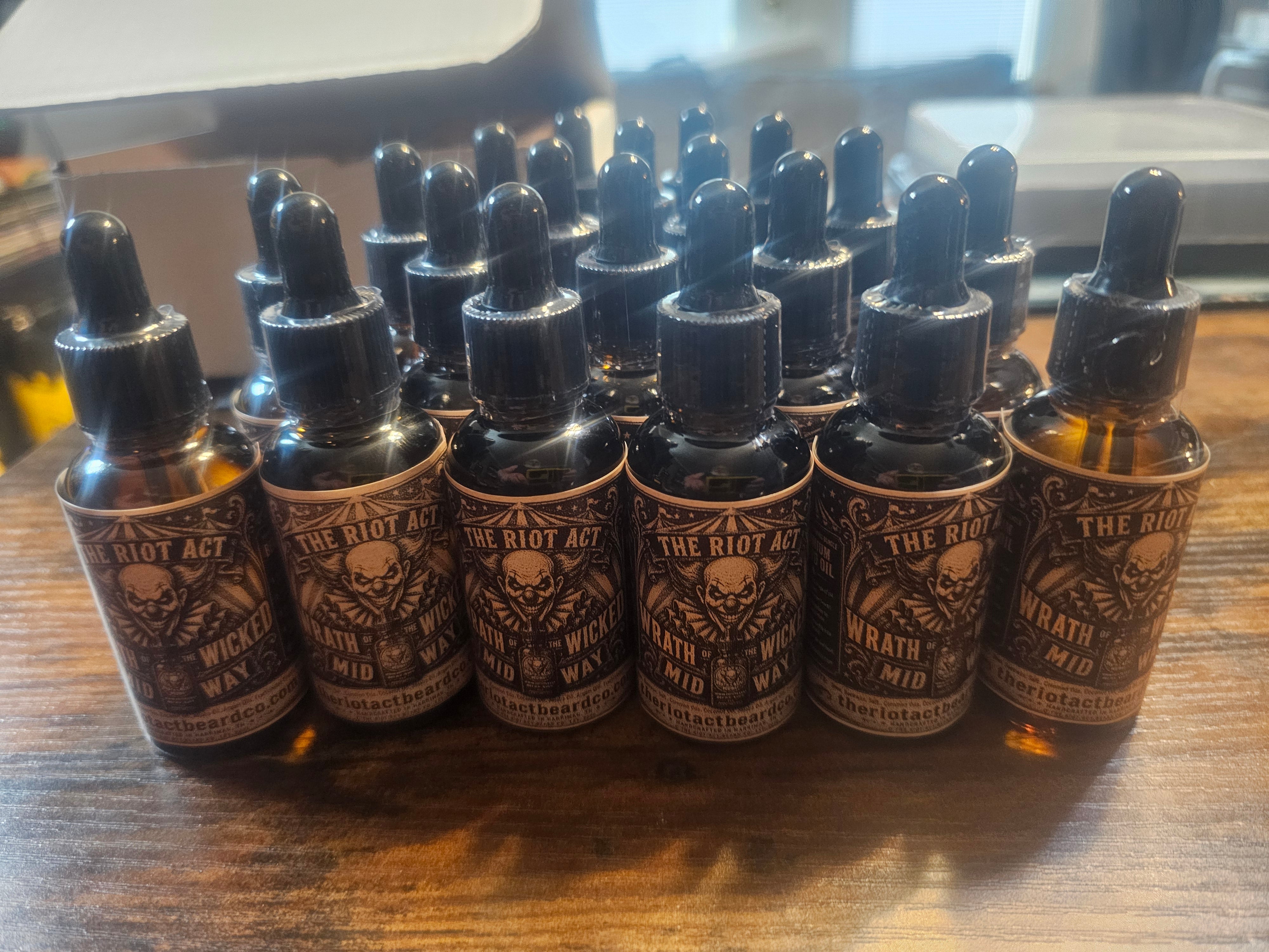 The Riot Act Wrath Wicked Beard Balm Elite