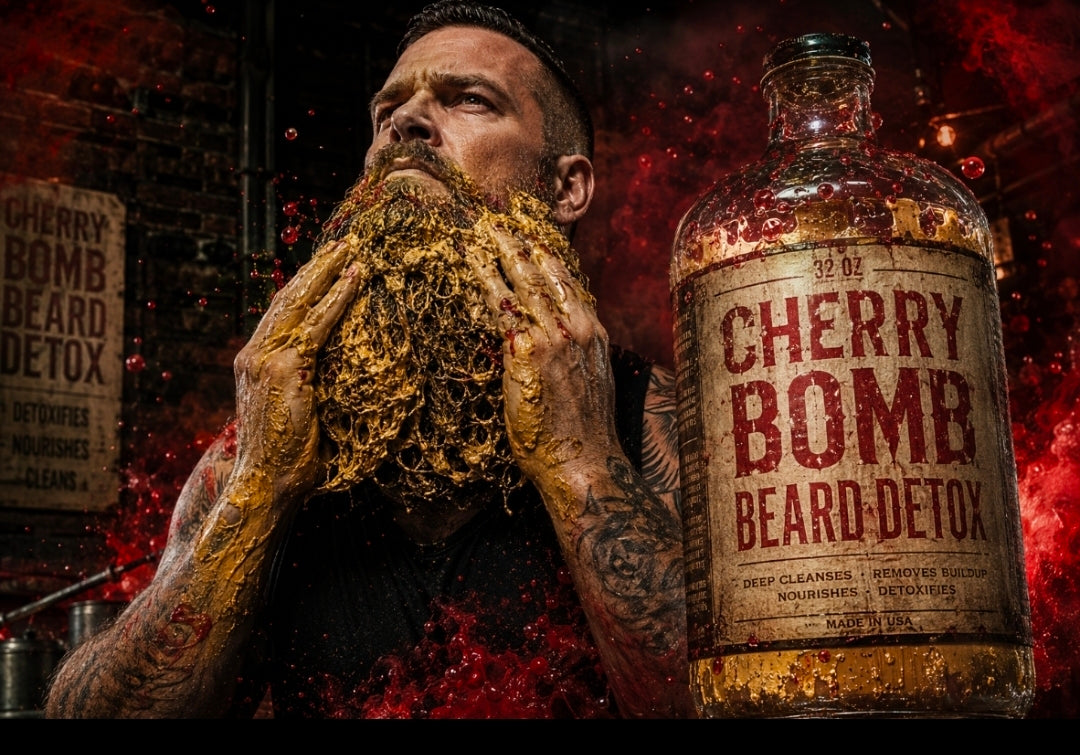 Cherry Bomb Beard Detox Cleansing Formula XL