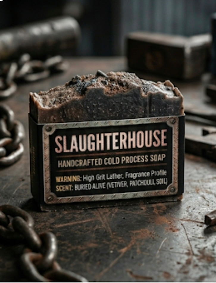 SLAUGHTERHOUSE // Cold Process Grit Soap pre order
