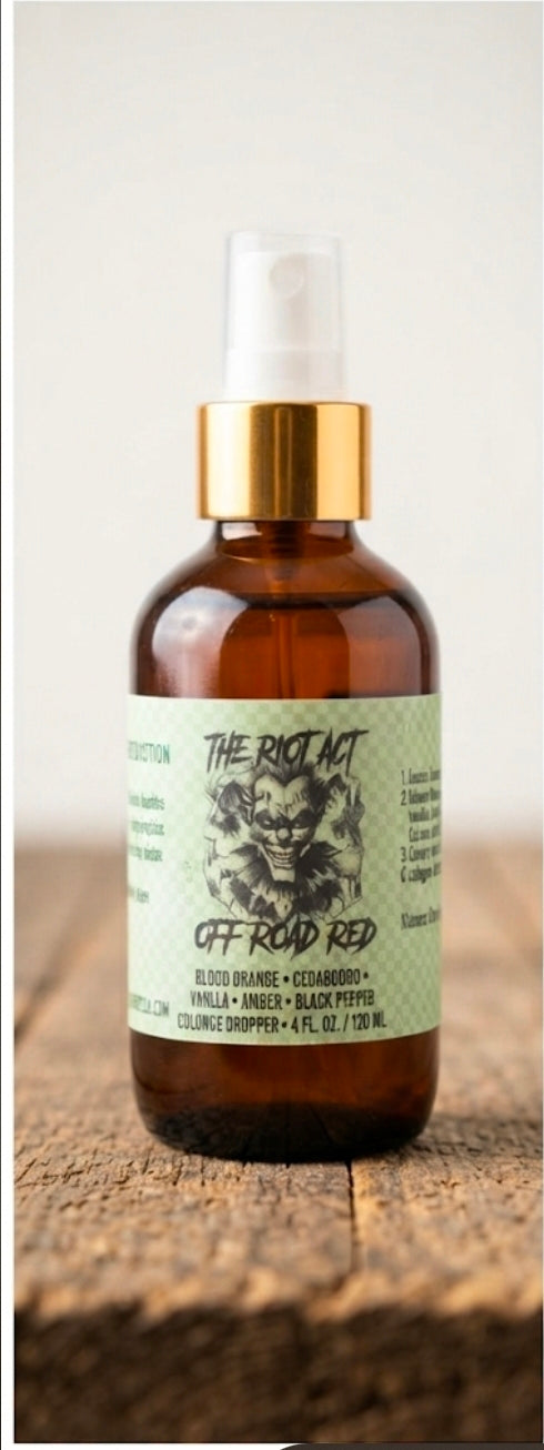 Off-Rd Red Cologne product shot