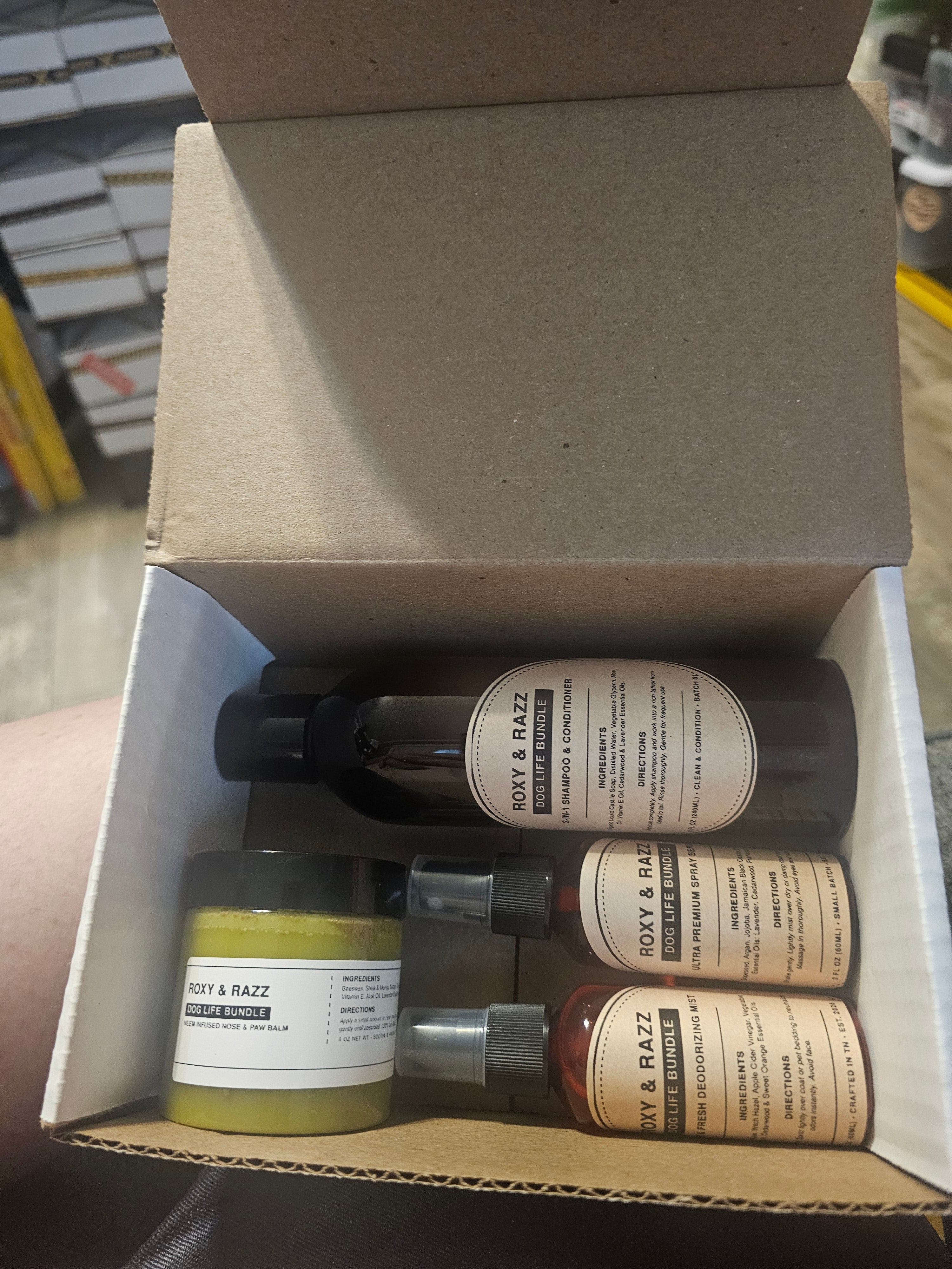 Ultimate Natural Dog Grooming Coat Care Kit