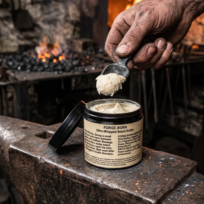 The Riot Act Smuggler's Crate Beard Butter — Deep Conditioning Shea & Argan