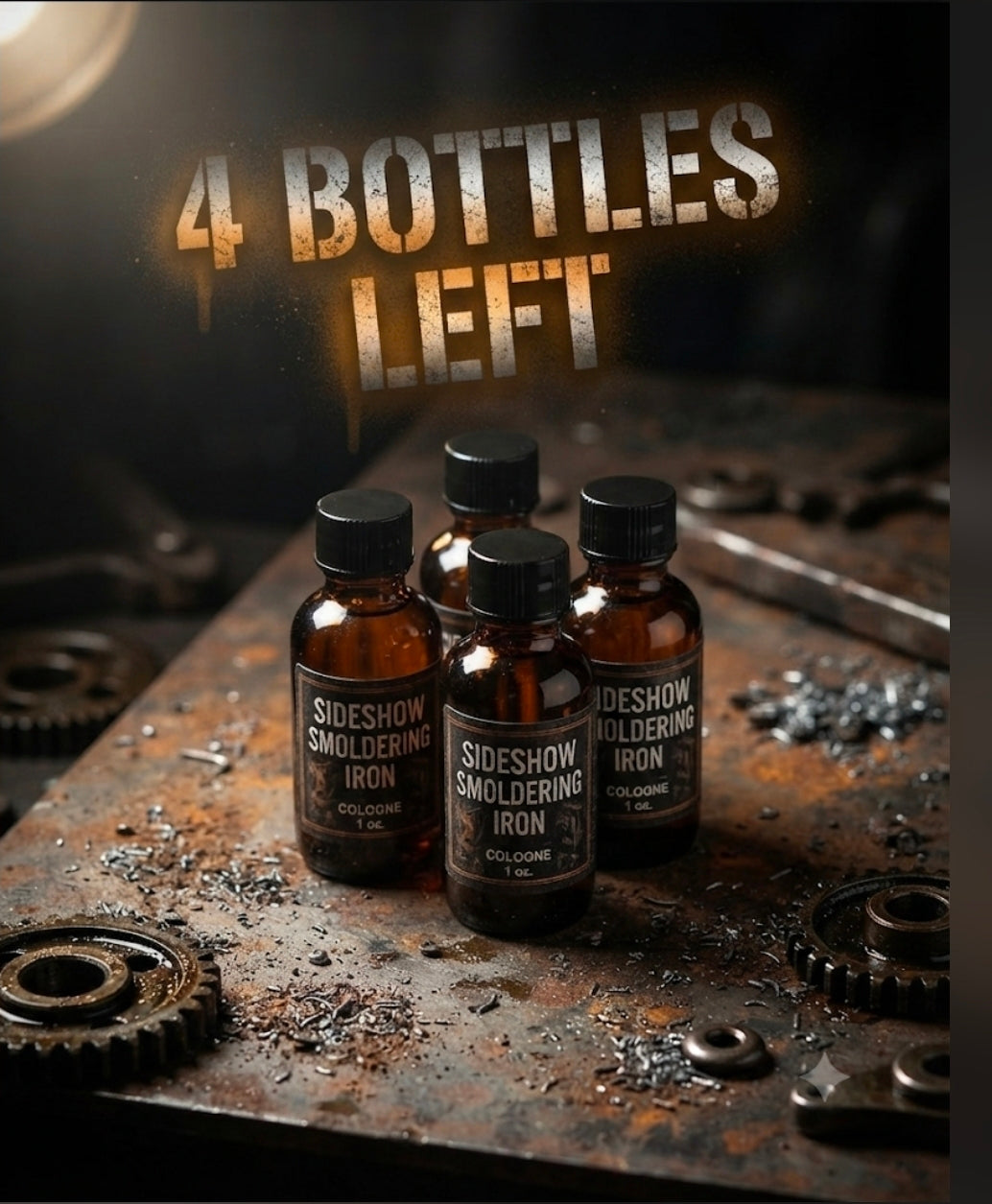 The Riot Act presents-Sideshow Smoldering Iron - Limited Edition Finale