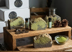 Iron Moss Soap – Dead Sea Mud & Matcha Green Tea Soap for Deep Clean & Smooth Skin