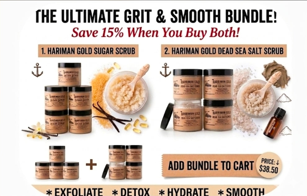 The Ultimate Grit & Smooth Bundle – Harriman Gold Limited Edition