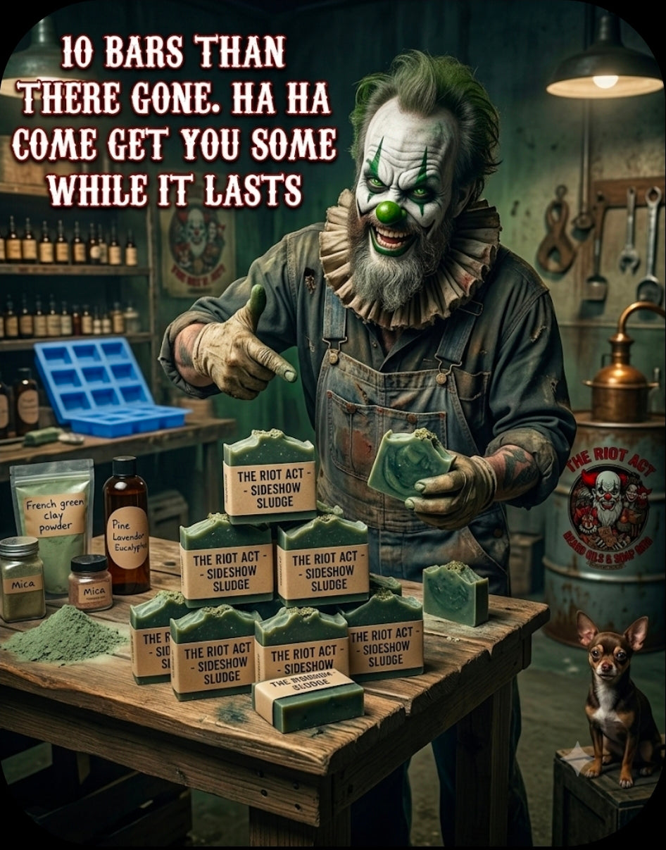 Sideshow Sludge Artisanal Soap Premium Blend