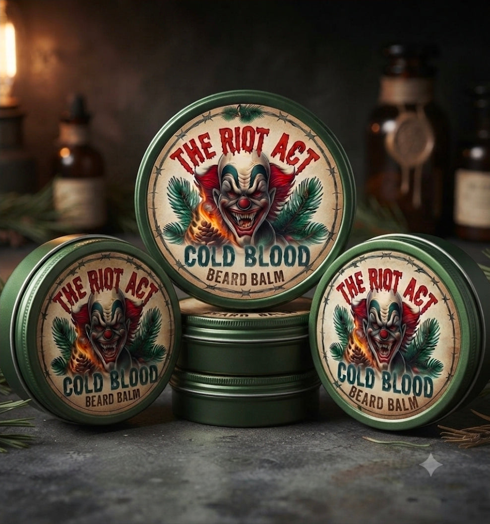 Cold Blood Beard Balm Premium Beard Care Oil