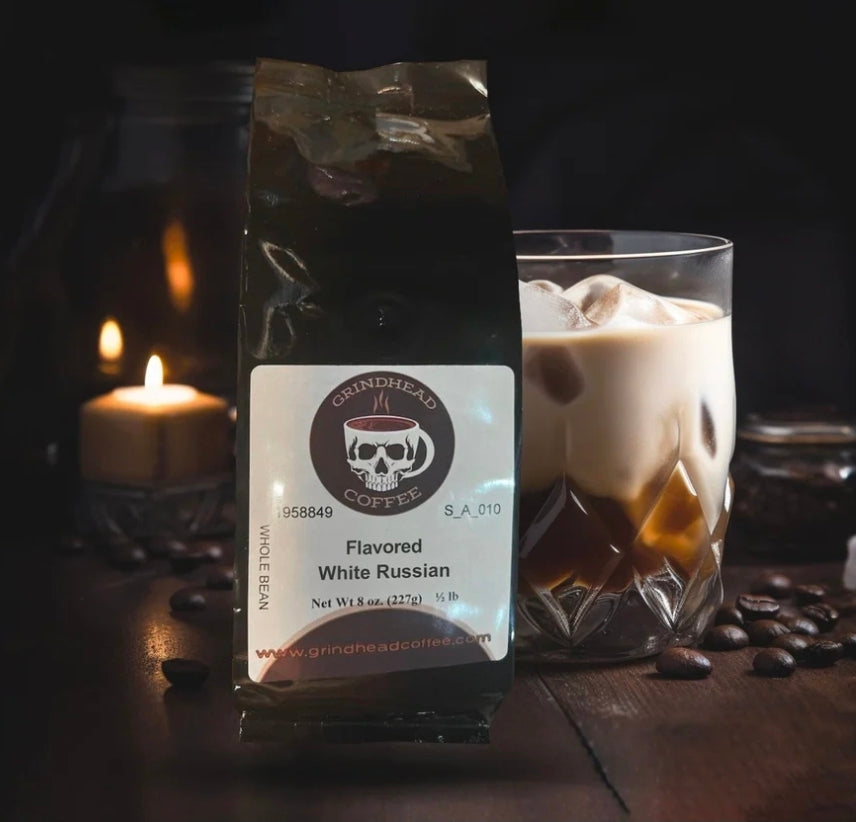 White Russian Coffee - Liqueur Coffee Beans