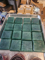Copper & Cobalt | Aloe & Matcha Swirl Artisan Soap