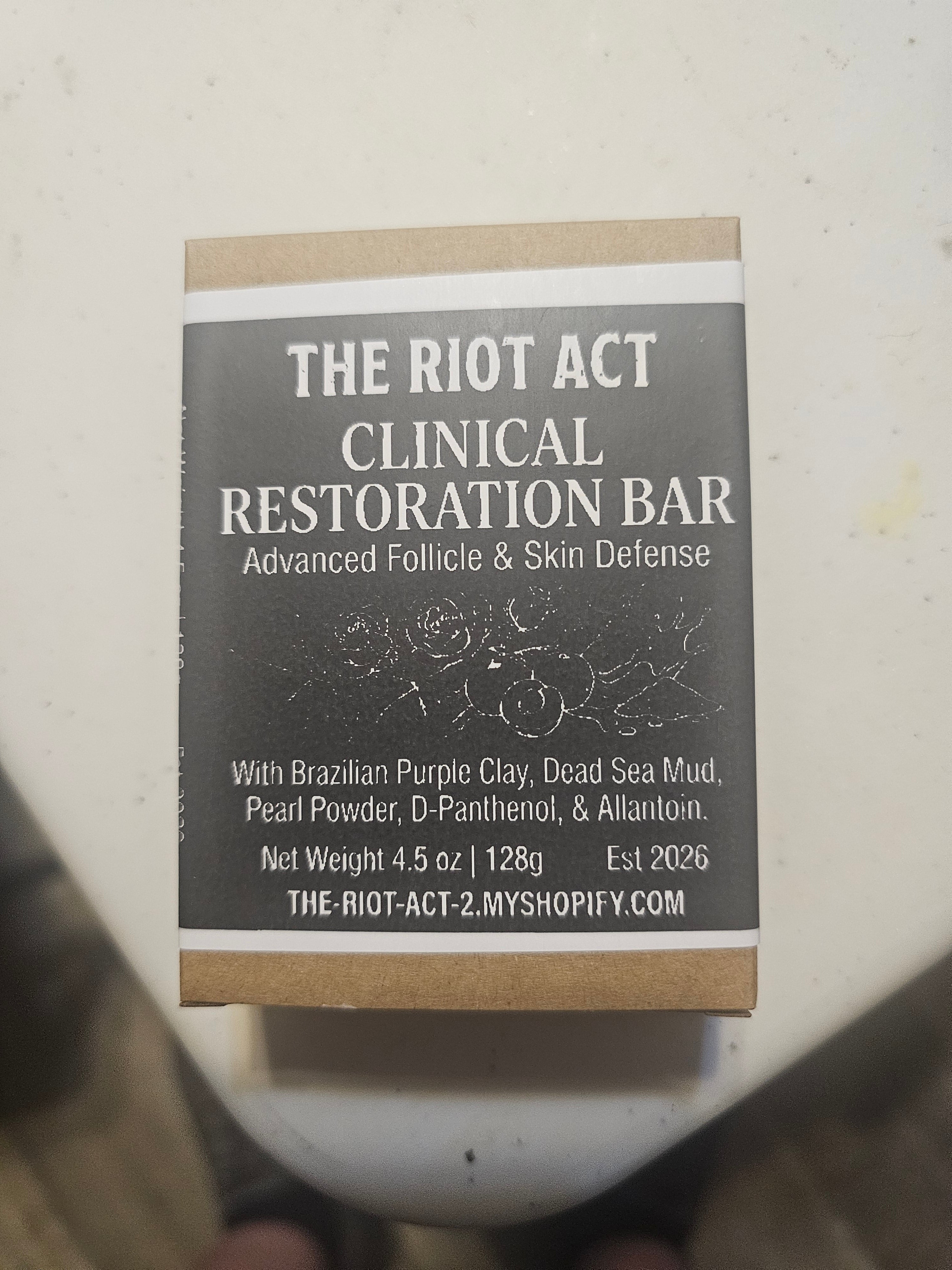 Sensitive Skin Soap Bundle: Rose & Amla Fruit Bar, Orange 10x Dead Sea Mud Brick, Clinical Muscle Overhaul & Restoration Bar plus Hardware