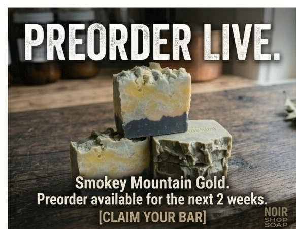 Smokey Mountain Gold Soap – Natural Handmade Soap Bar for Dry Skin, Daily Use & Deep Clean (Pre-Order)
