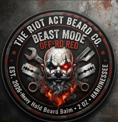 The Riot Act Off-Rd Red Beard Balm Control + Hold