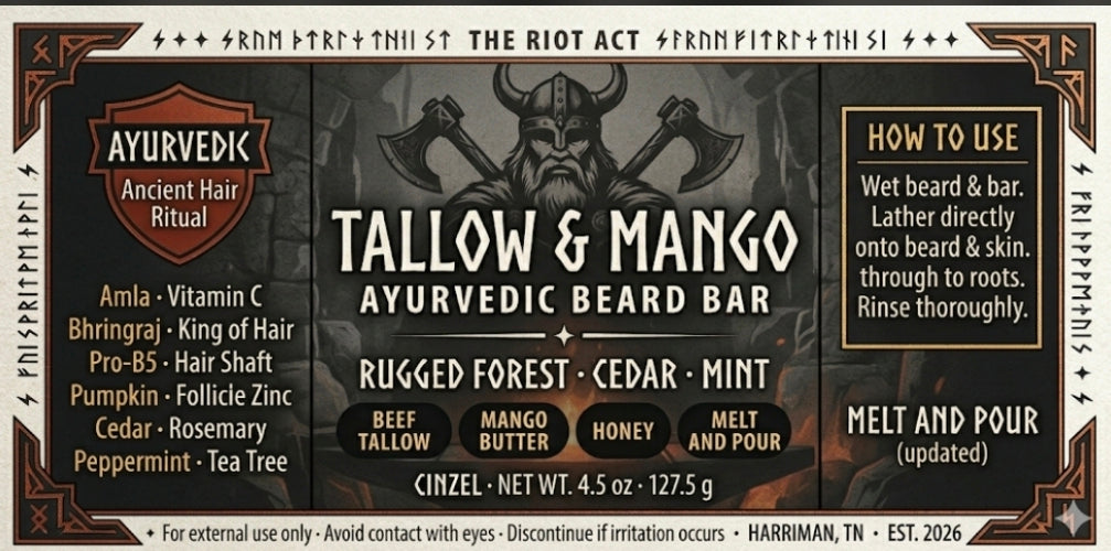 THE BEEKEEPER'S EDGE BEARD & SKIN BAR