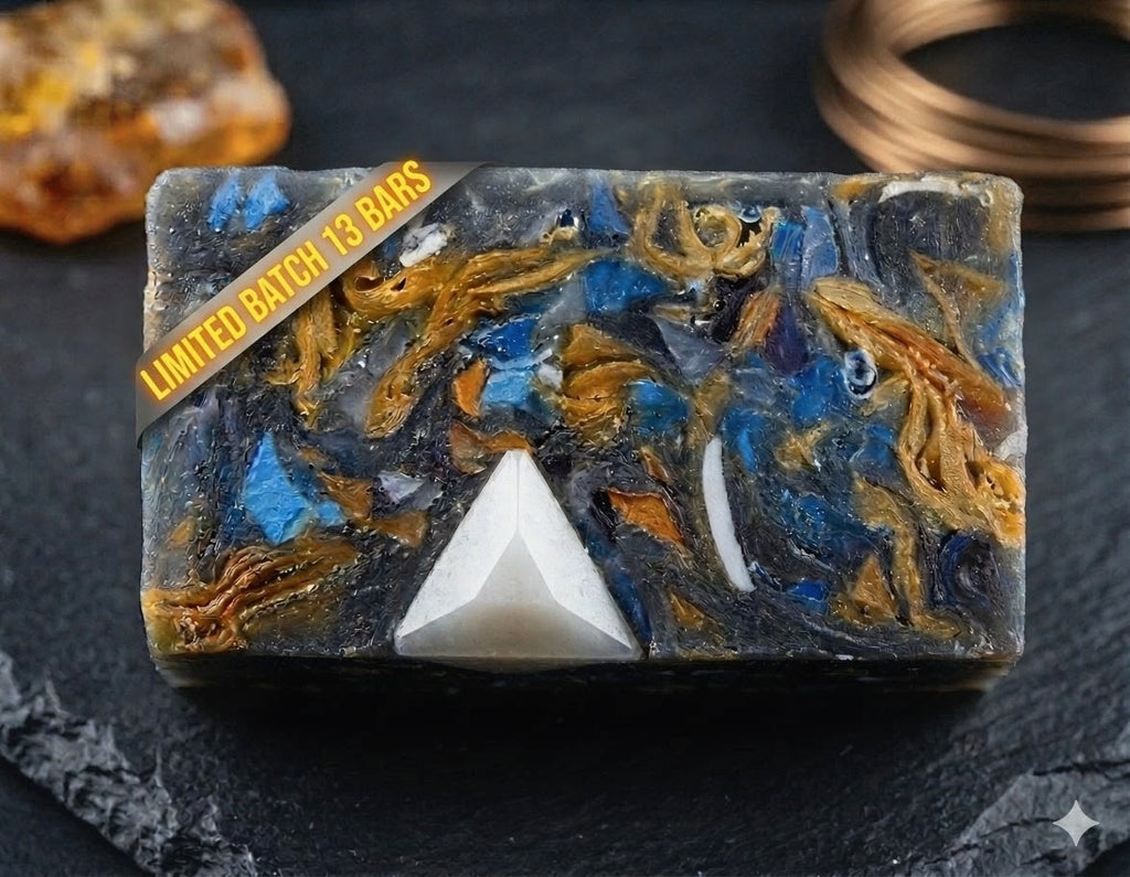 Forged Dust & Lichen Artisan Glycerin Bar Soap - Handcrafted Moisturizing Soap