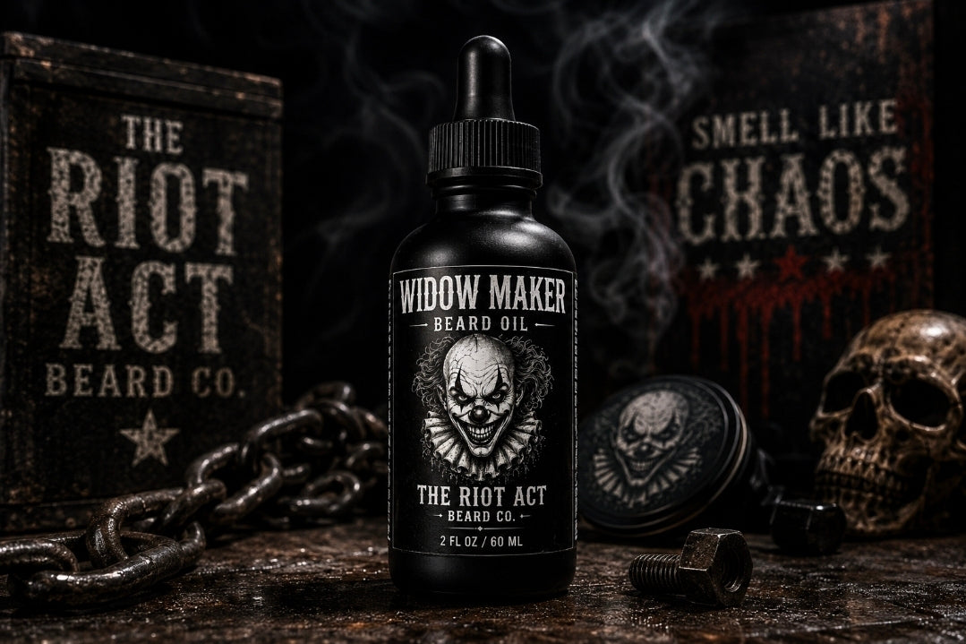 Widow Maker 2 oz Beard Oil | Dark Scented Beard Oil for Men