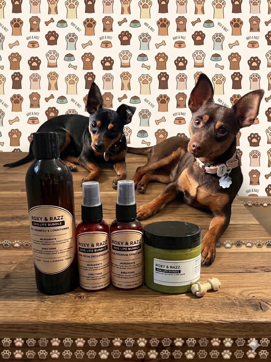 Ultimate Natural Dog Grooming Coat Care Kit