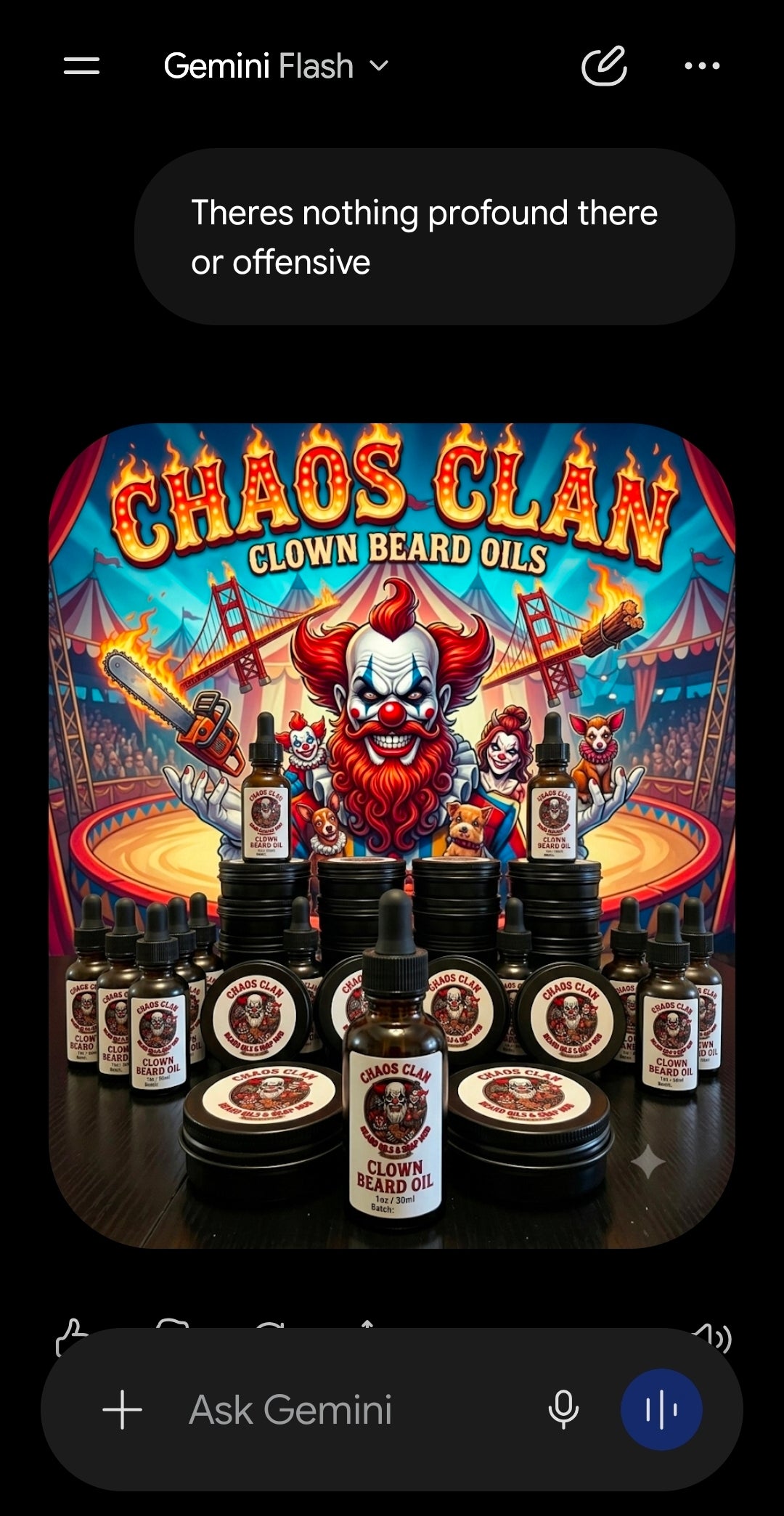 The Riot Act Circus Sideshow Beard Oil — Small Batch Cade Vetiver Men's Beard Oil