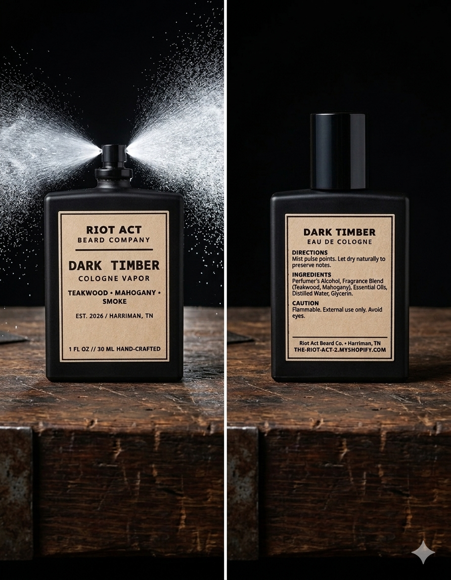 🪵 Dark Timber Cologne